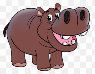 How To Draw A Hippo - Wild Animals Hippo Cartoon Emoji,Hippo Emoji
