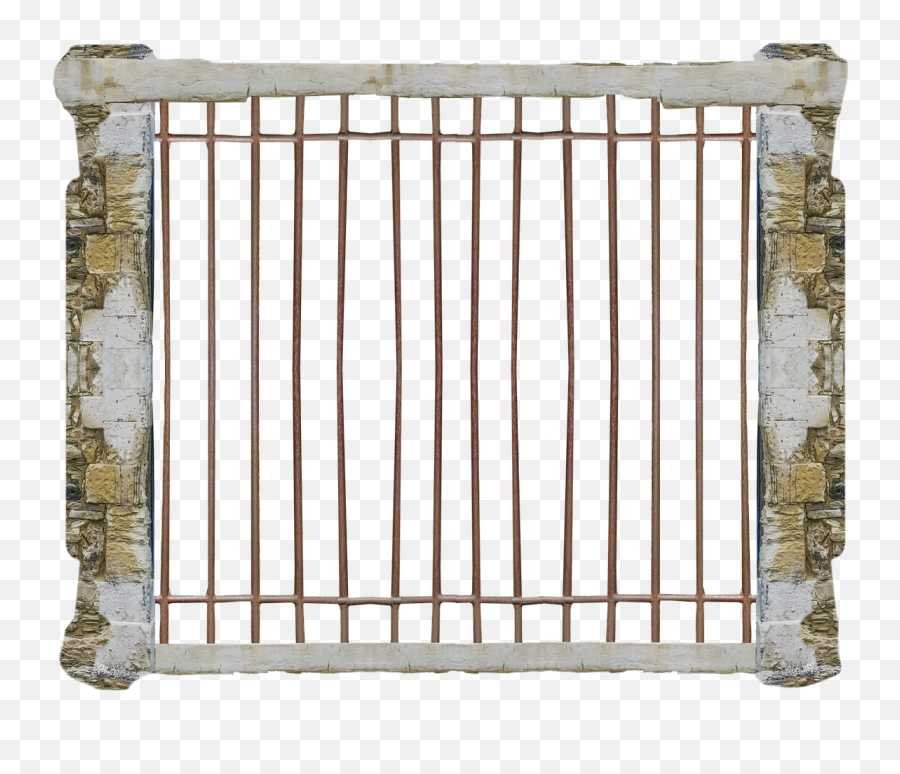Cage Jail Transparent Prison Cell - Transparent Prison Gate Emoji,Jail Cell Emoji