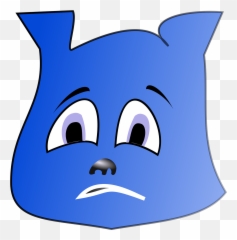 Emotion Failed Cartoon Funny Face - Gambar Kartun Khawatir Emoji,Shy Emoticon