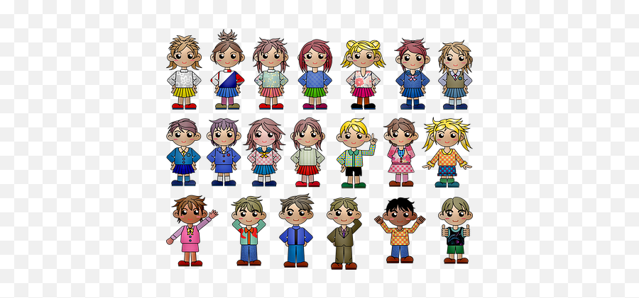Free Kawaii Cute Illustrations - Dessin Facile Garçon Kawaii Emoji,Boy Girl Apple Snake Emoji