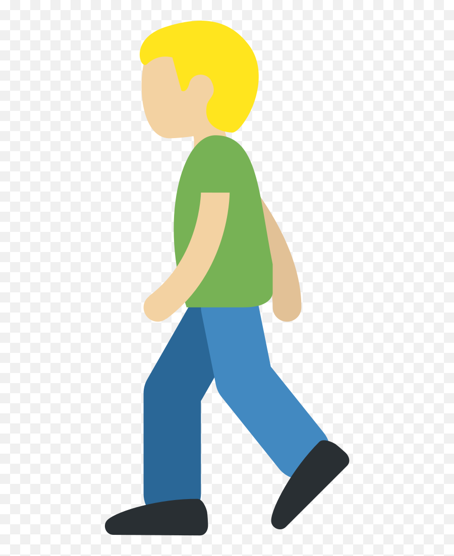 Twemoji2 1f6b6 - Cartoon Person Walking Png Emoji,Leg Emoji