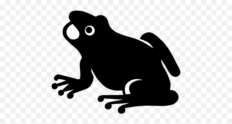 Frog Silhouette Vector Clip Art - Frog Silhouette Clip Art Emoji,Lily Pad Emoji