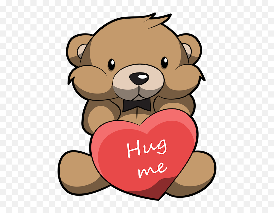 Cute Teddy Bear Stickers For Imessage - Teddy Bear Hug Cartoon Emoji,Teddy Bear Emojis