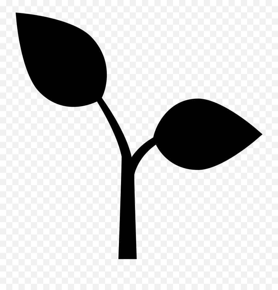 Download Open - Plant Emoji Black And White,Plant Emoji