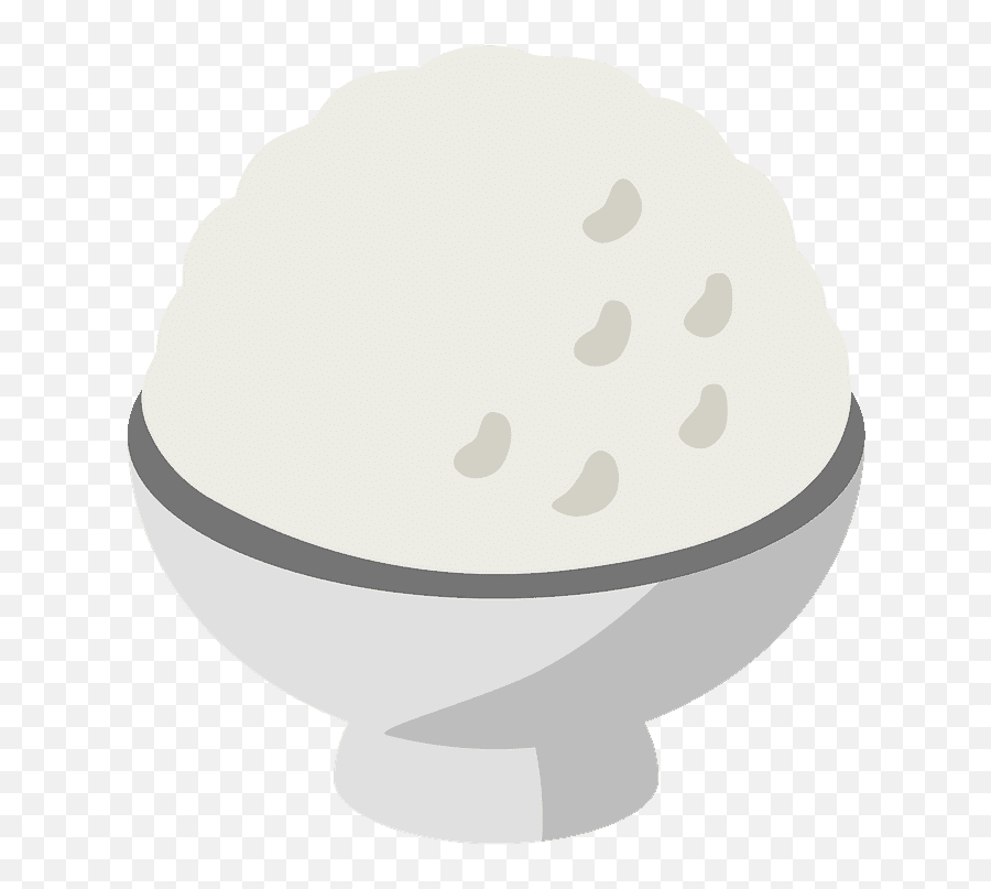 Cooked Rice Emoji Clipart Free Download Transparent Png - Serveware,Rice Ball Emoji