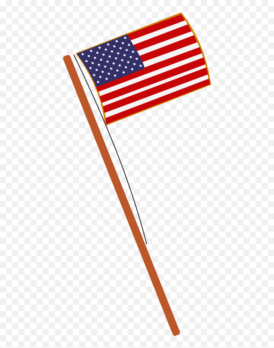 Free Clipart American Flag Waving - Clipartsco Draw The American Flag Emoji,American Flag Emoticon