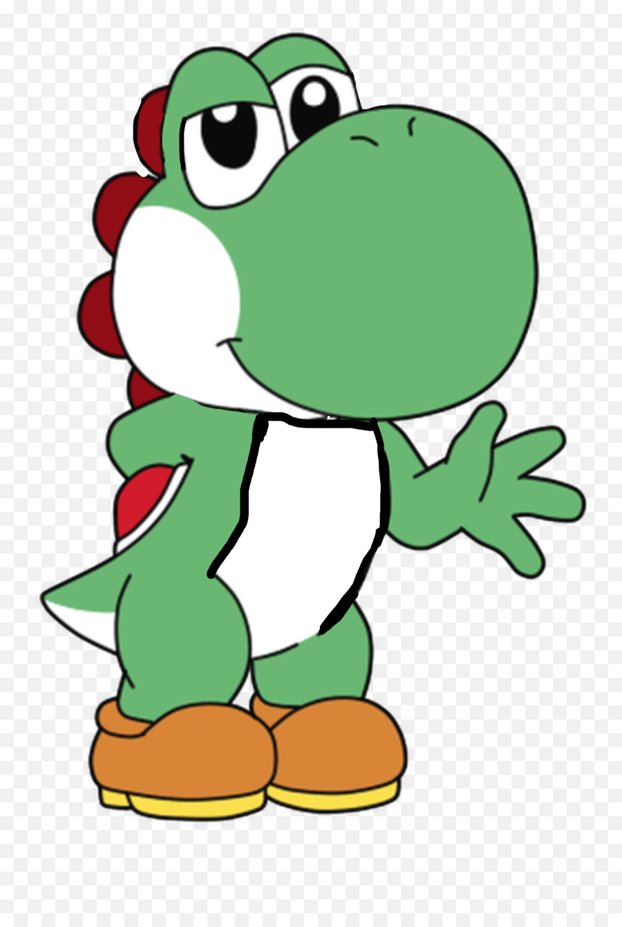 Fnas Supermario Yoshi But Sticker By Cody Rudanec - Animated Cartoon Emoji,Yoshi Emoji