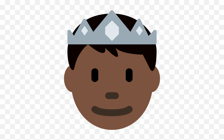 Prince Emoji With Dark Skin Tone Meaning And Pictures - Emojis Whatsapp Principe,Crystal Ball Emoji