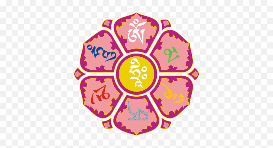 Om Mani Padme Hum - Wikiwand Om Mani Padme Hum Wallpaper Iphone Emoji,Om Sign Emoji