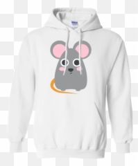 Fat Mouse Emoji Hoodie - Hoodie,Mouse Emoji