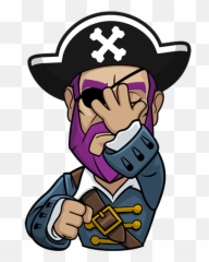 Messy The Pirate - Sticker Emoji,Pirate Emoji Iphone