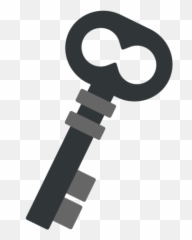 Old Key Emoji - Portable Network Graphics