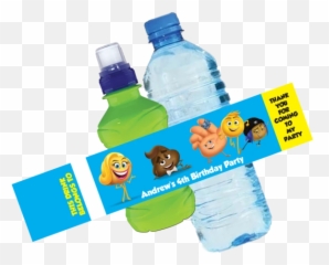Emoji Bottle Wrappers - Baby Shark Bottle Labels,Emoji Water Bottles