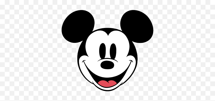 Mickey Face Clipart - Mickey Mouse Vector Emoji,Mickey Mouse Emoji
