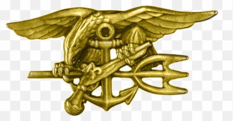 Special Warfare Insignia - Seal Team 10 Emoji,Trident Emoji