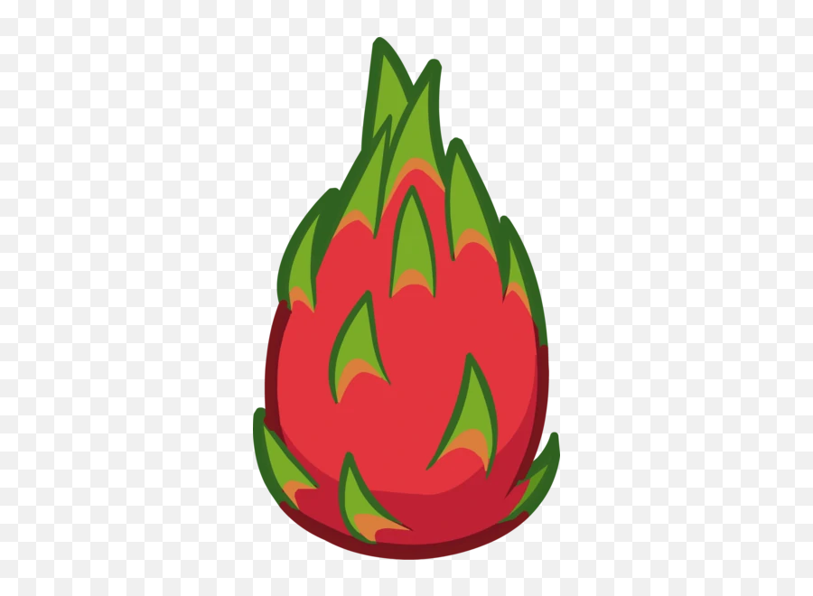 Dragon Fruits - Dragon Fruit Cartoon Transparent Emoji,Dragon Fruit Emoji