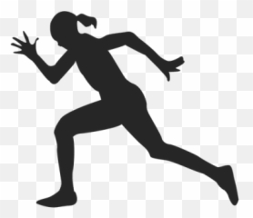 Runner Png And Vectors For Free - Athletic Clipart Black White Emoji