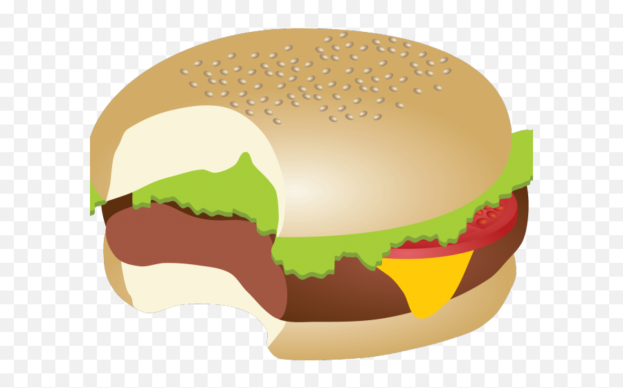 Hamburgers Clipart Bite - Burger Bite Clipart Emoji,Google Cheeseburger Emoji