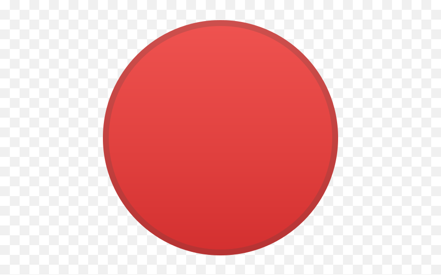Red Circle Emoji - Point Rouge Pour Live,Red B Emoji