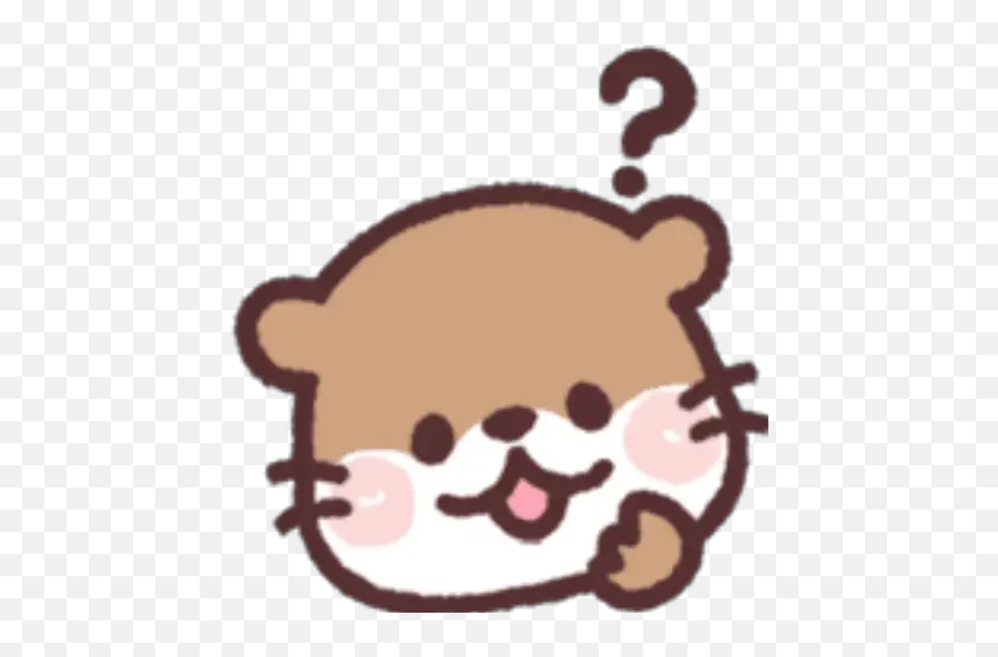 Emteri Otter Stickers For Whatsapp - Cartoon Emoji,Otter Emoji