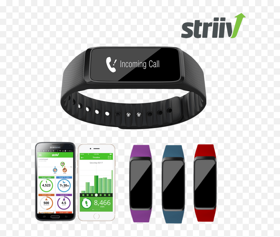 Striiv Fusion Lite Activity Tracker 4 Bands - Striiv Fusion Bio 2 Plus Activity Tracker Emoji,Samsung To Iphone Emoji Chart