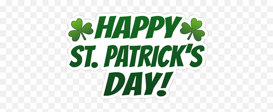 St Patricku0027s Day - St Day Sticker Png Emoji,St Patrick's Day Emojis