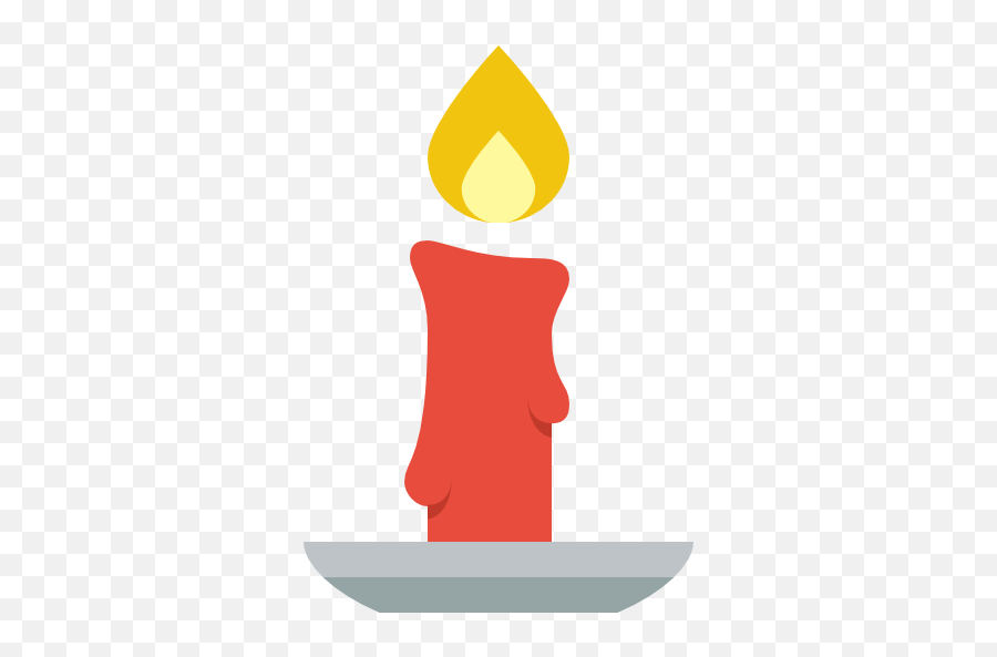 Candle Icon Christmas Flat Color Iconset Icons8 - Christmas Candle Icon Emoji,Emoji Candles