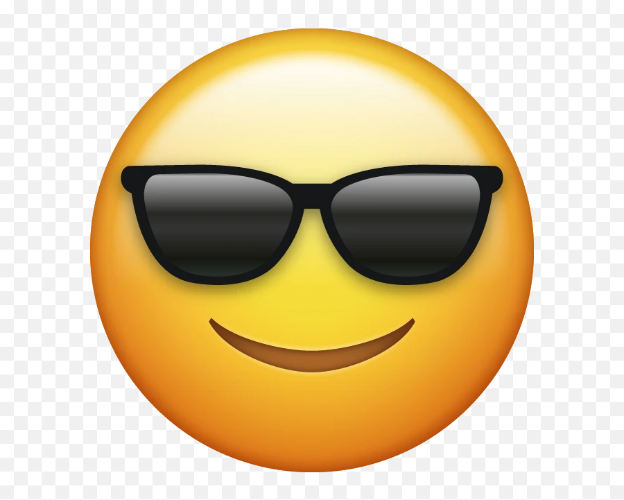 Sunglasses Emoji Download Cool - Sunglasses Emoji,Sunglasses Emoji