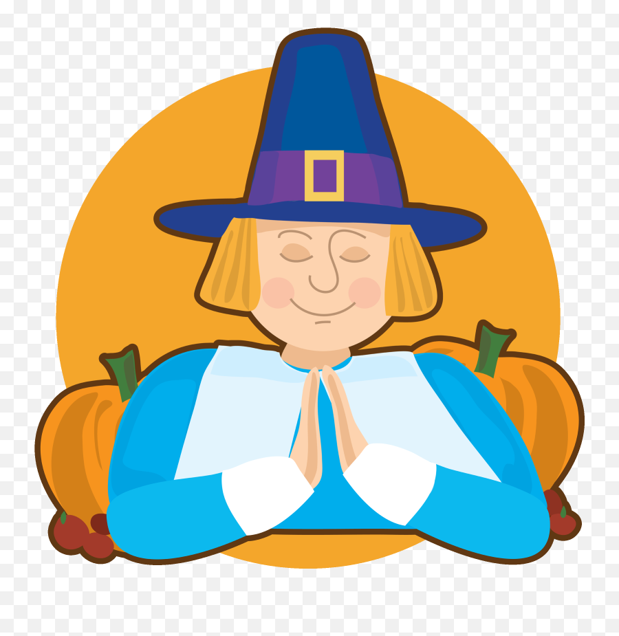 Clipart Lunch Prayer Clipart Lunch Prayer Transparent Free - Pilgrim Man Praying Clipart Emoji,Prayer Or High Five Emoji