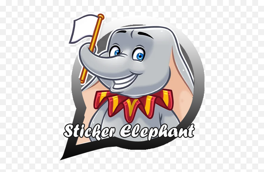 Cute Elephant Sticker Kawaii For - Clip Art Emoji,Elephant Emojis