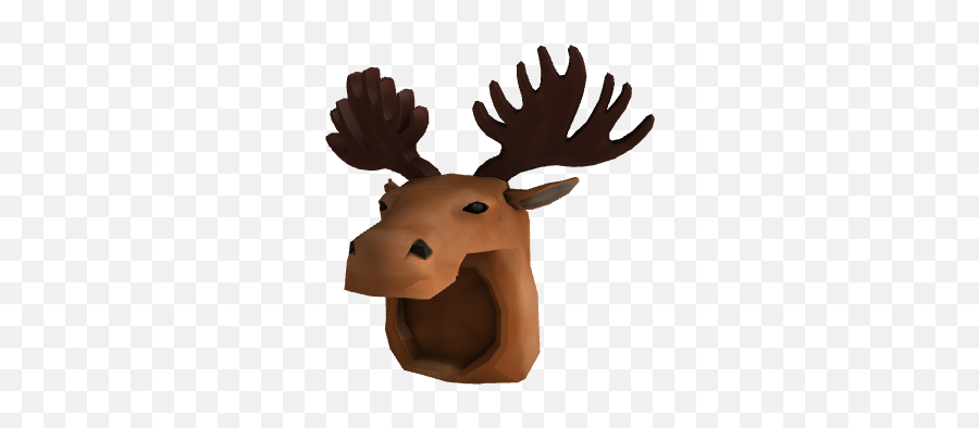 Stylish Moose Head - Rbxleaks Cartoon Emoji,Moose Emoticon