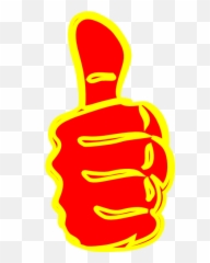 Thumb Vector Yellow Transparent u0026 PNG Clipart Free Download - Art Emoji