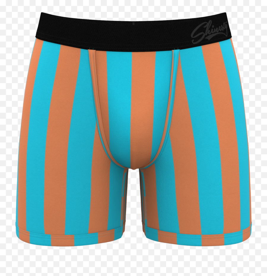 Orange And Teal Striped Ball Hammock - Mcnay Art Museum Emoji,Panties Emoji