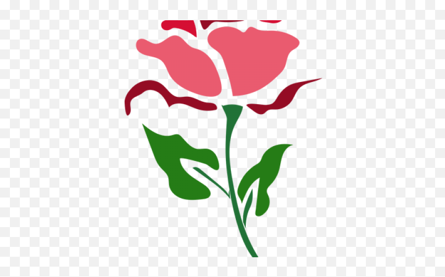 Rose Clipart Doodle - Clip Art Emoji,Dying Rose Emoji
