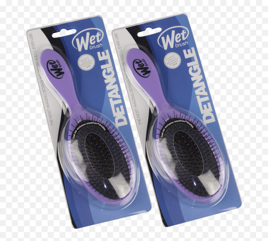 Wet Brush Detangling Hair Brushes - Cosmetic Tool Emoji,Hairbrush Emoji