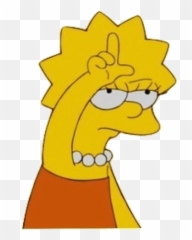 Simpsons Wallpaper Lisa Loser - Png Emoji