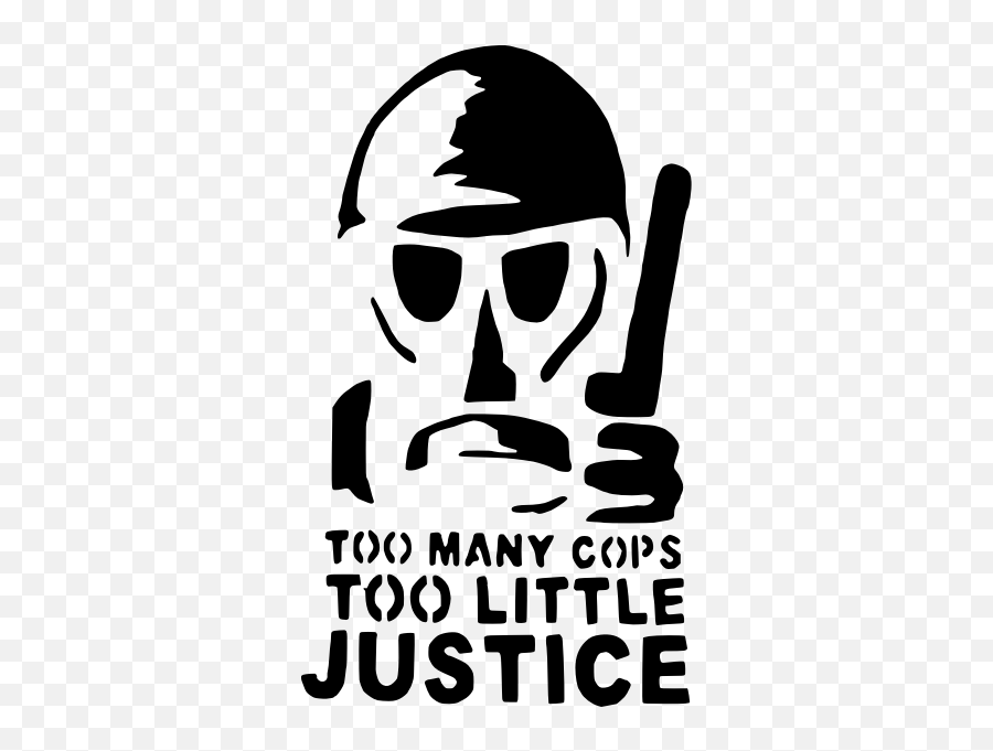 Too Many Cops - Too Many Cops Too Little Emoji,Scales Of Justice Emoji