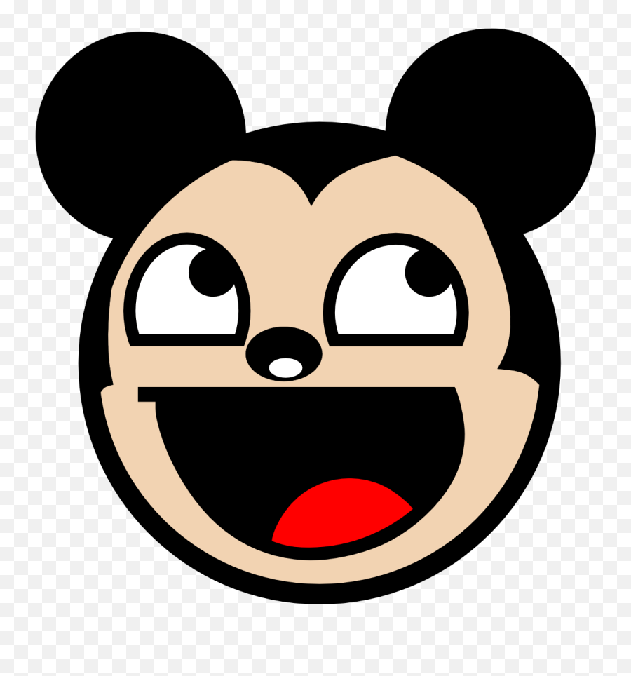 Free Mickey Mouse Face Transparent Download Free Clip Art - Funny Mickey Mouse Face Emoji,Mickey Mouse Emoji
