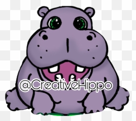 Hippo - Cartoon Emoji,Hippo Emoji