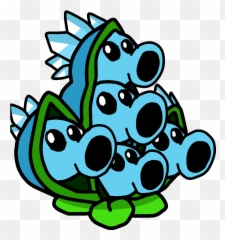 Blue Plant Png Picture - Plants Vs Zombies Png Emoji,Peapod Emoji