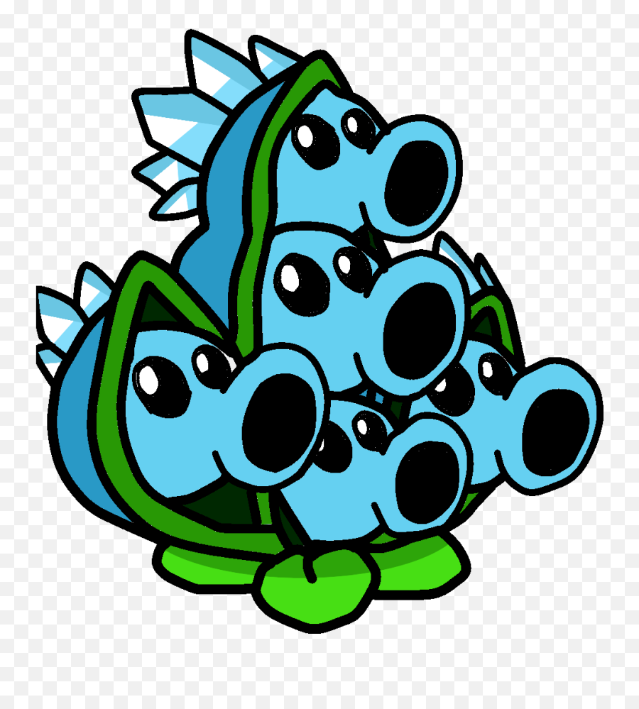 Blue Plant Png Picture - Plants Vs Zombies Png Emoji,Peapod Emoji