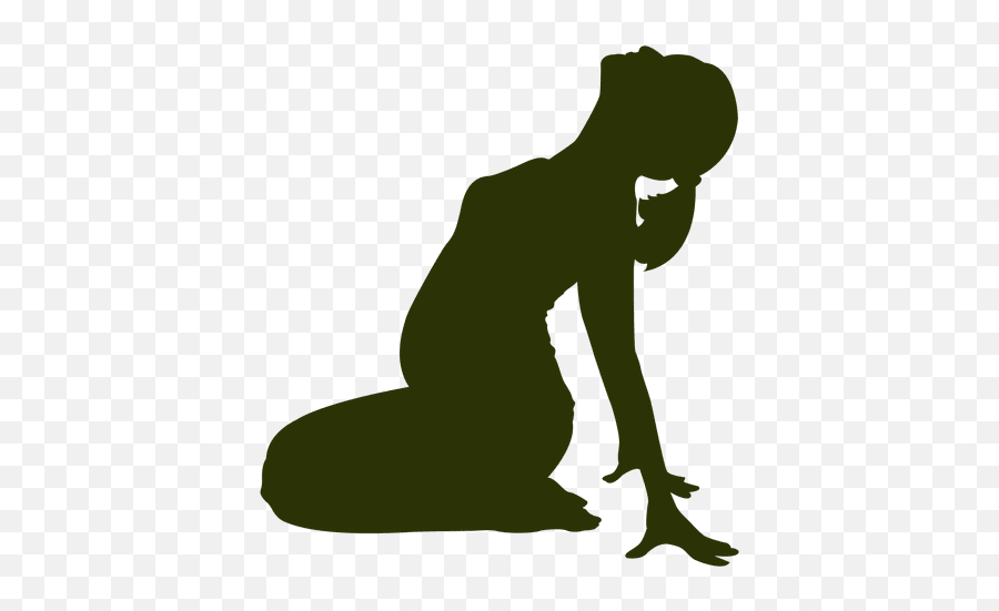 Transparent Png Svg Vector File - Woman Silhouette Drawing Sitting Emoji,Pregnant Emoticon