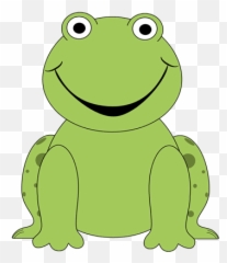 Frog Face Clipart - Emoji