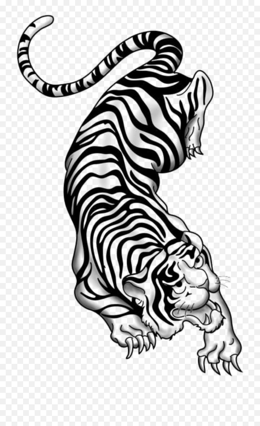 Mq White Tiger Tigers Animal Animals - Tiger Tattoo Emoji,White Tiger Emoji