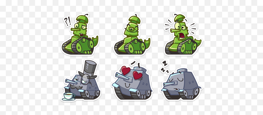 Set Of Stickers World Of Tanks Fan Vk Free Emoji,Tanks Emoji