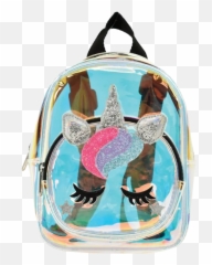 Unicorn Iridescent Mini Backpack - Diaper Bag Emoji