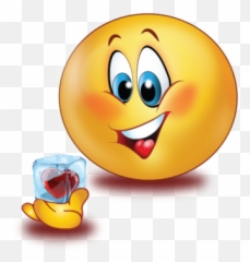 In Love With Red Glossy Heart In Box Emoji - Smiley,Red B Emoji