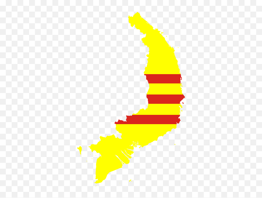 Flag - South Vietnam Map Vector Emoji,Vietnam Flag Emoji