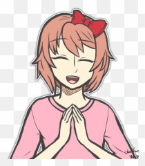Sayori dearsxnshine Twitter - Cartoon Emoji