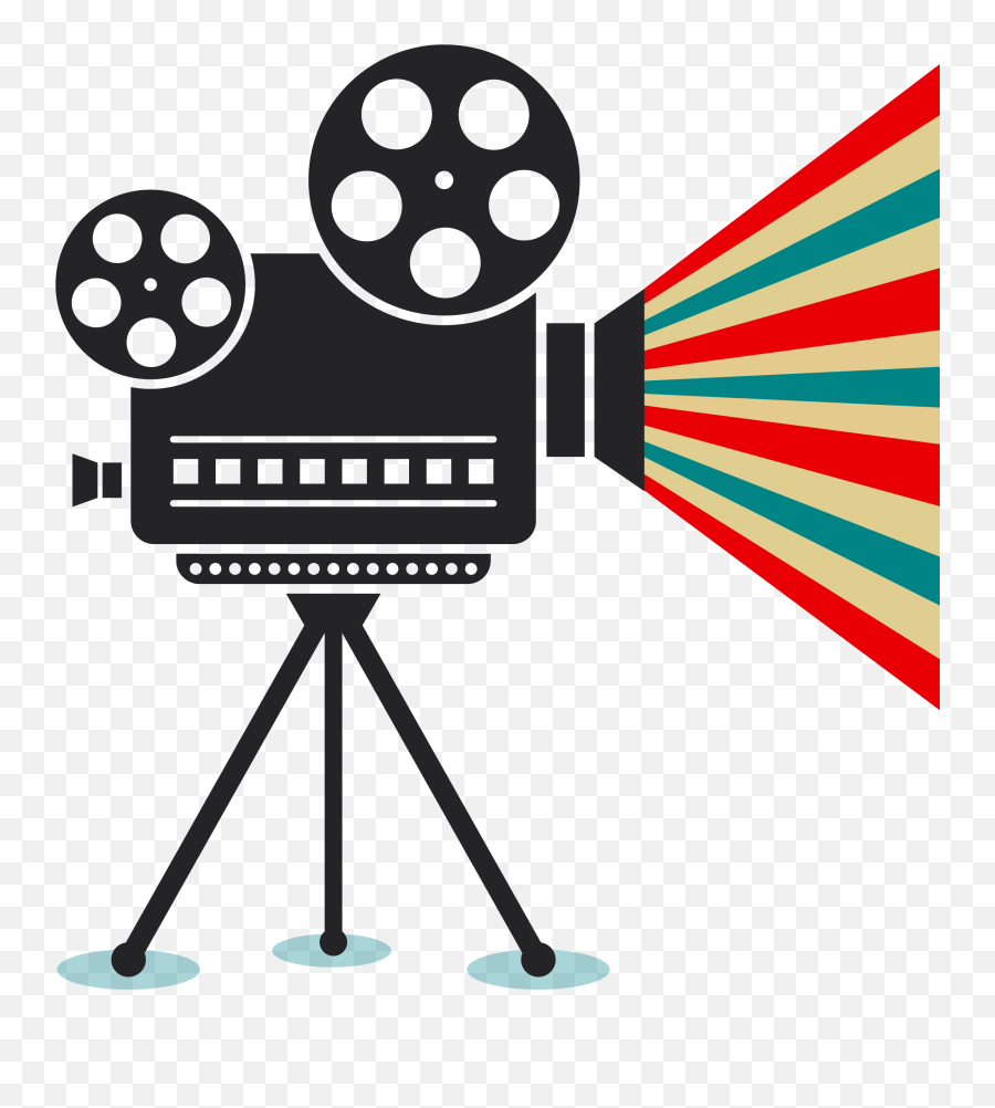 Graphic Freeuse Download Film Projector Clipart - Old Video Movie Projector Clip Art Emoji,Movie Camera Emoji